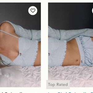 Anthropologie Bralette + Briefs Set